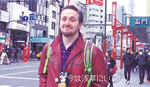 RoBoHoN可偵測到遊客所處位置