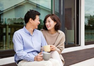 年長老夫婦