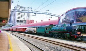 澳洲昆士蘭鐵路機廠博物館動態保存的BB1/4型蒸汽火車