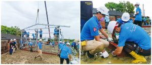 義工團為雲林鄭小妹妹建造新屋