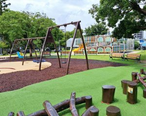 福林公園的共融遊樂場遊具