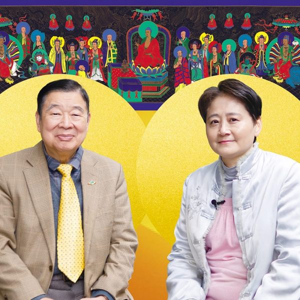 240地球佛國特別報導：總教授師覺妙宗明VS.音樂才女何真真　跨界對談《金剛經》