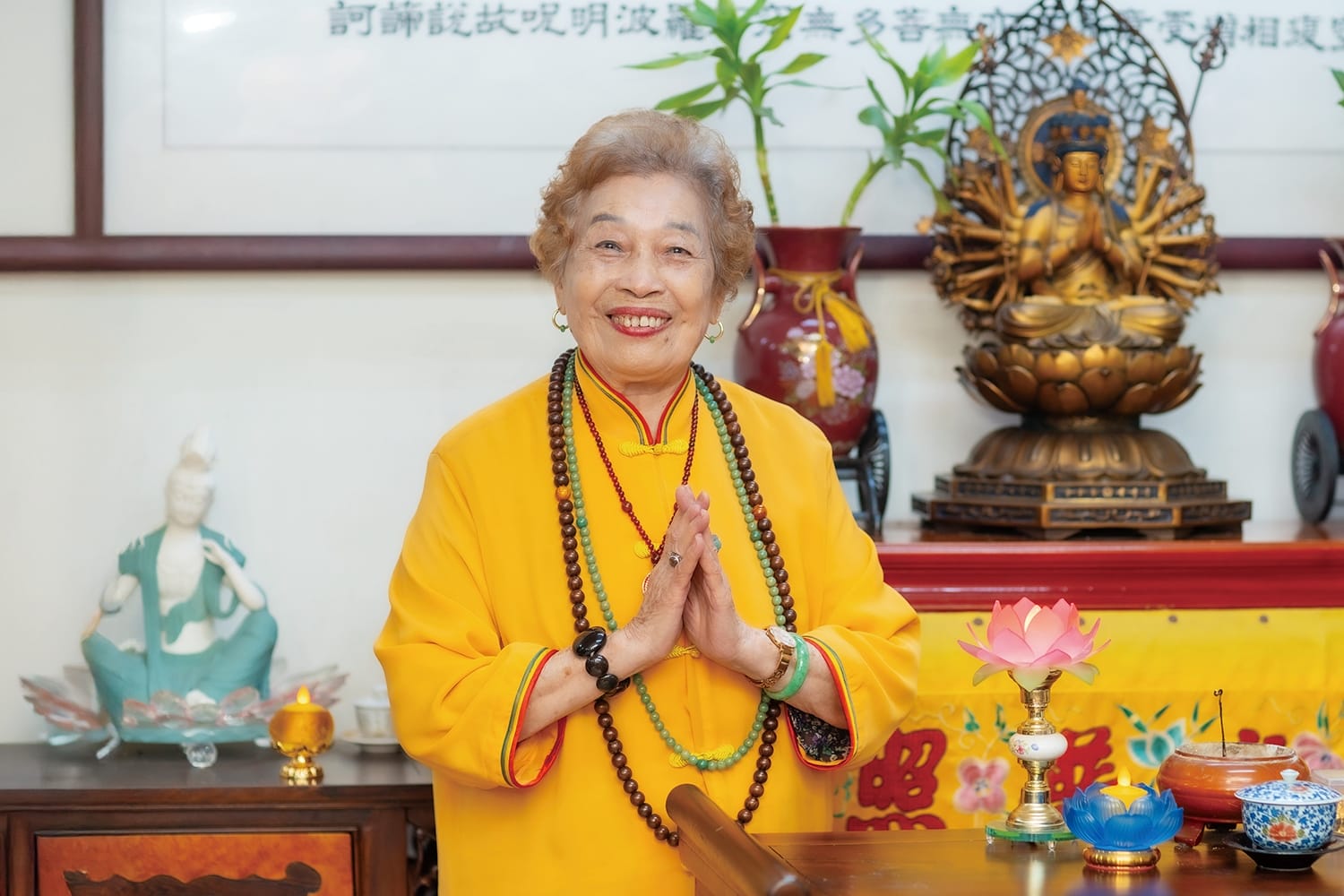 覺妙如蓮開悟人生是修行
