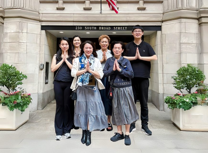 費城禪修會館成立　聖光普照美東