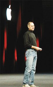 蘋果電腦創辦人賈伯斯的無限創意，來自於禪定中所得到的靈感。(圖片來源：維基百科)