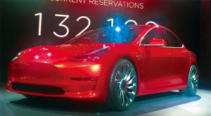 特斯拉Model3平價車款電動車