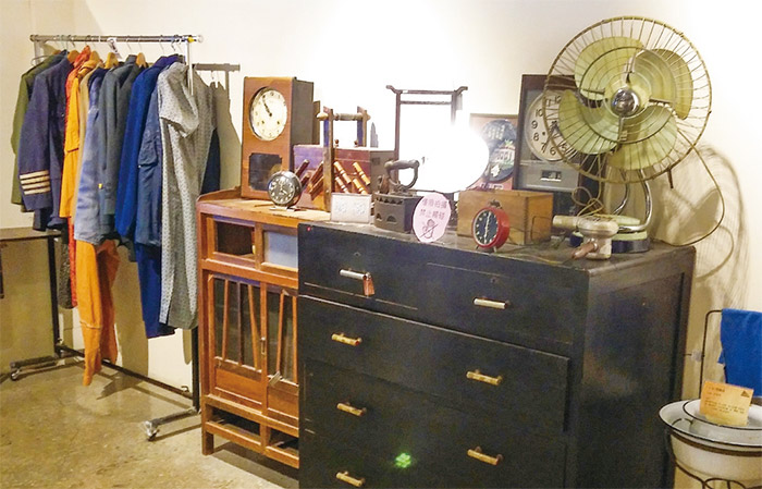 眷村博物館展示的生活器物