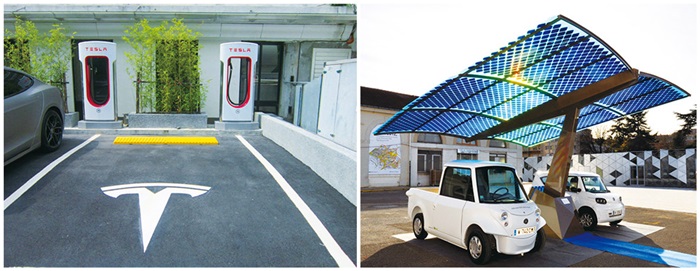 電動車專屬充電站