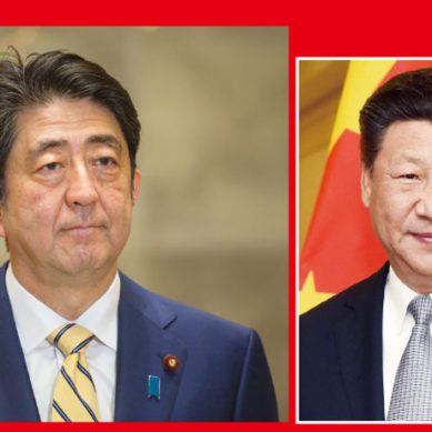 貿易戰正熱　安倍北京會習　日本選邊站了嗎？安倍圖的是什麼？