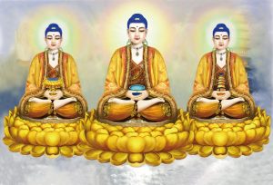 《三寶佛》許芳樺／恭繪