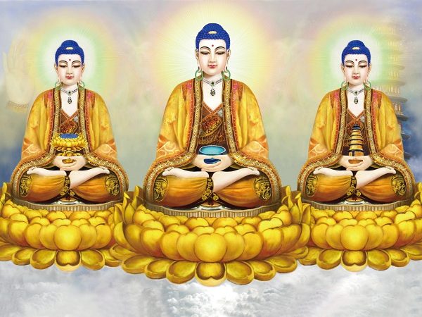 《三寶佛》許芳樺／恭繪