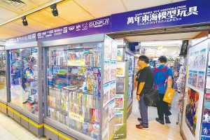 萬年東海模型玩具1987年在台北西門町萬年商場開業