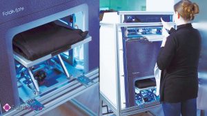 FoldiMate使用方式類似影印機