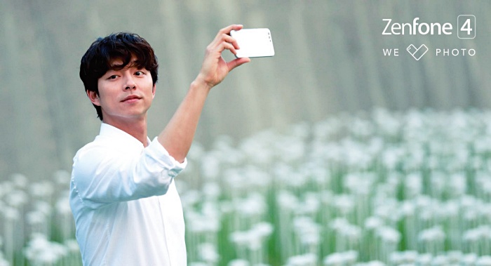 華天灝到韓國參與廣告代言人孔劉的影片製作