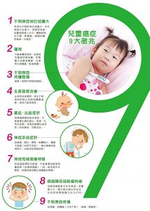 兒童癌症9大徵兆