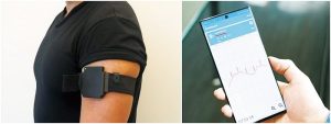 HeartWatch系統會自動將患者的心電圖數據傳送到手機