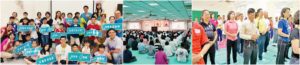救世會積極舉辦各種反毒宣導活動、公益講座、印心齋戒一日功德禪