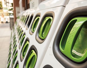 電動機車Gogoro 在台鋪設的智慧電池交換平台