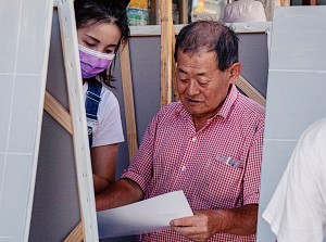 全美戲院看板畫師顏振發