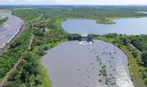 大潮州地下水補注計畫的沉澱池