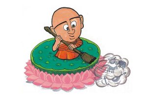 公案故事：修行人不說俗事
