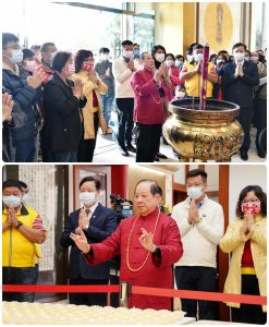 埔里大梵寺29日舉行大梵天王聖誕大典