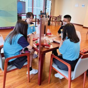 中華代表隊把握時間做賽前練習