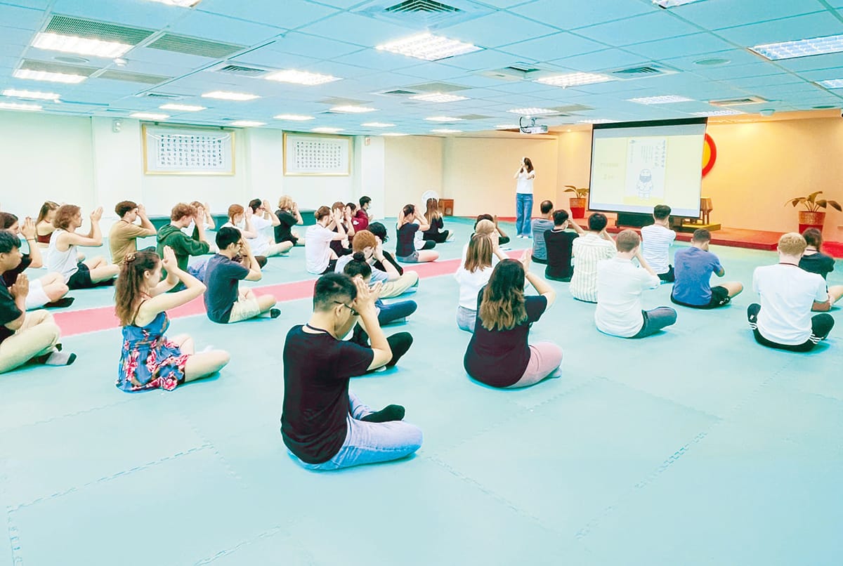 大安禪修會館英文禪修班體驗禪