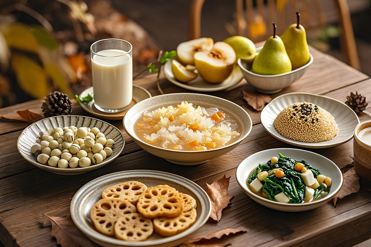 初秋進補　首重滋陰潤肺