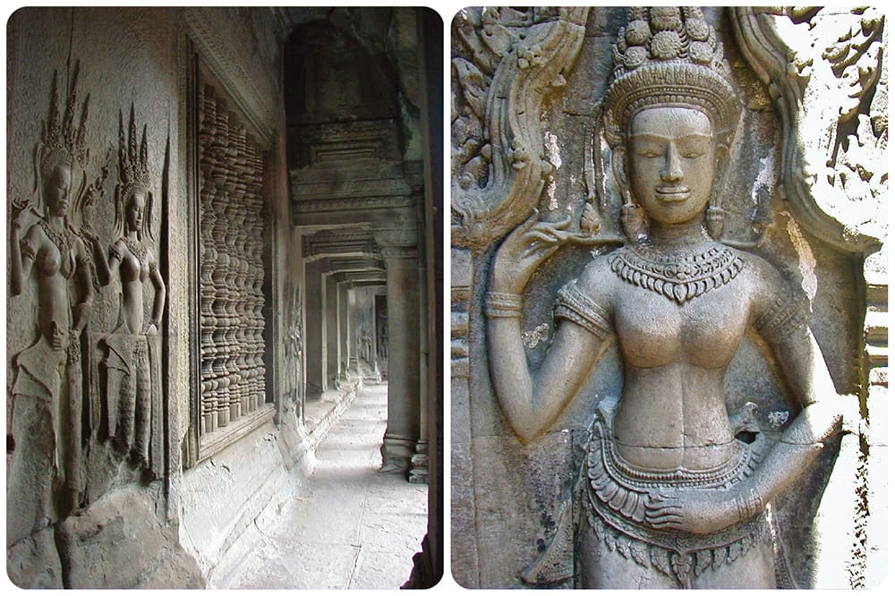 吳哥窟的Apsara(阿帕莎喇)