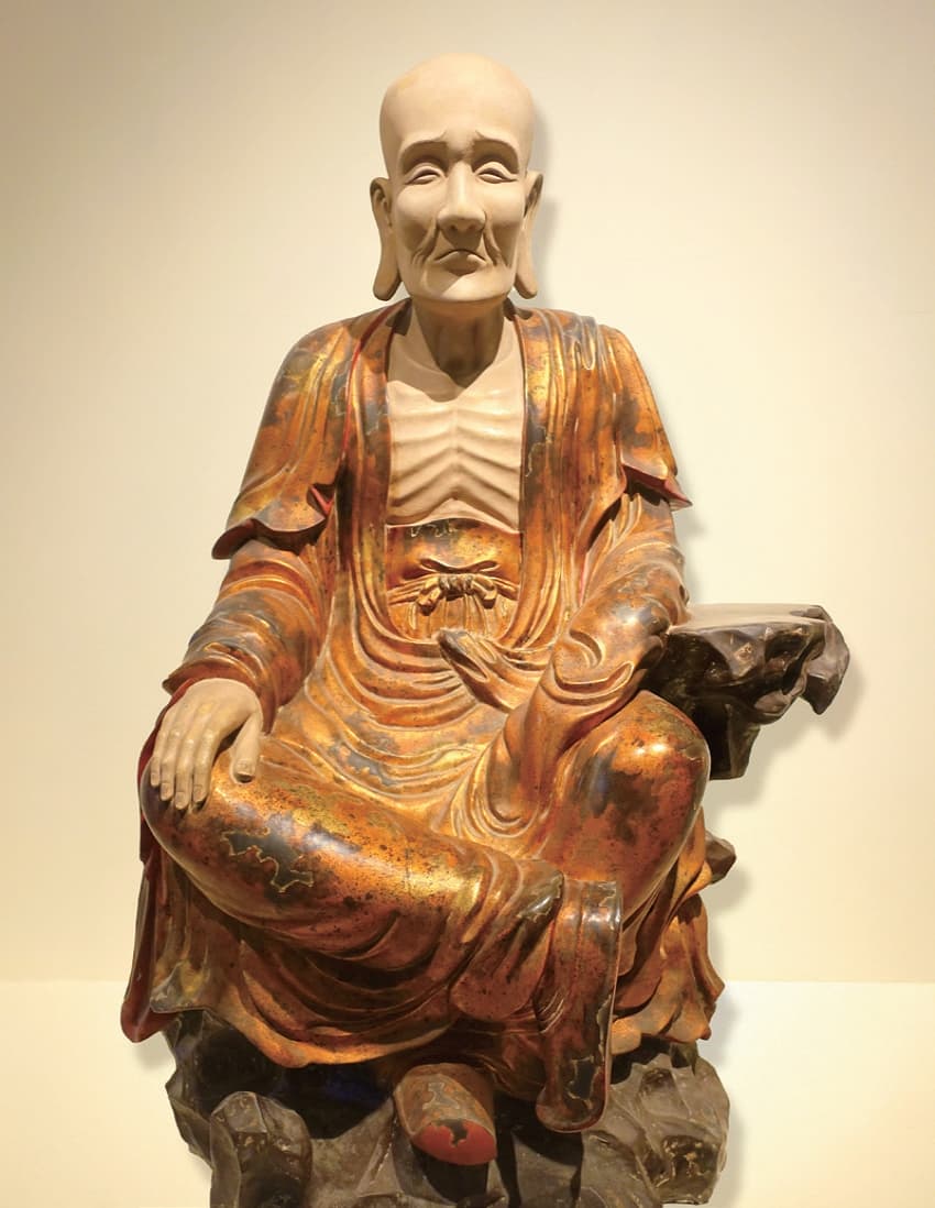 越南河西省西方寺的商那和修尊者塑像