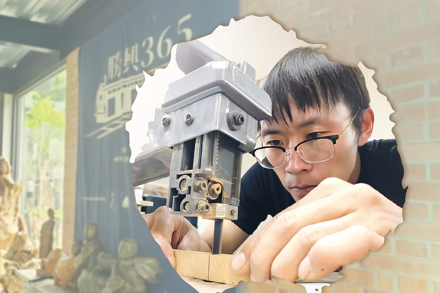 青年木雕師童正一　打造MIT原木筆走向國際