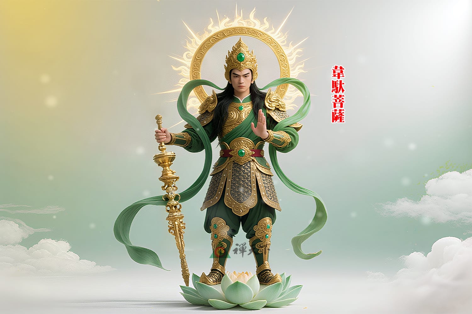 韋馱菩薩 金剛威儀,護法不倦