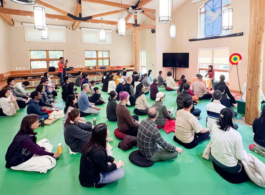 地球佛國美國分會2025禪修營：為償多劫願  浩蕩向前行（下）