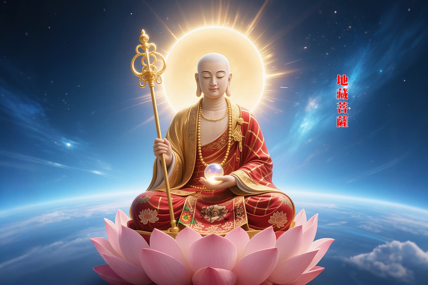 地藏菩薩 大孝無盡,大願無際
