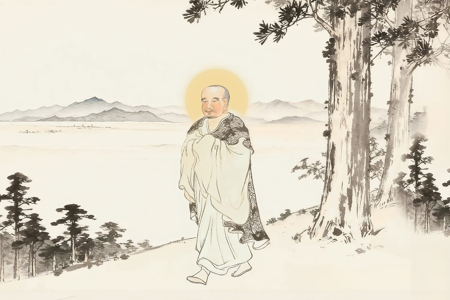 禪宗第十三代祖師迦毗摩羅尊者「悟此隱顯法 非愚亦非智」