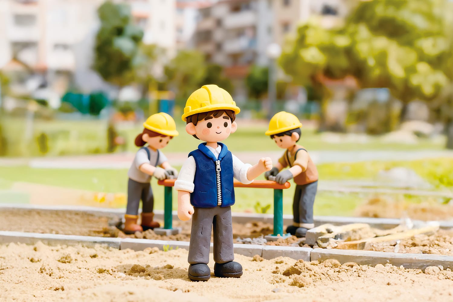 把關民生建設 里長站在第一線