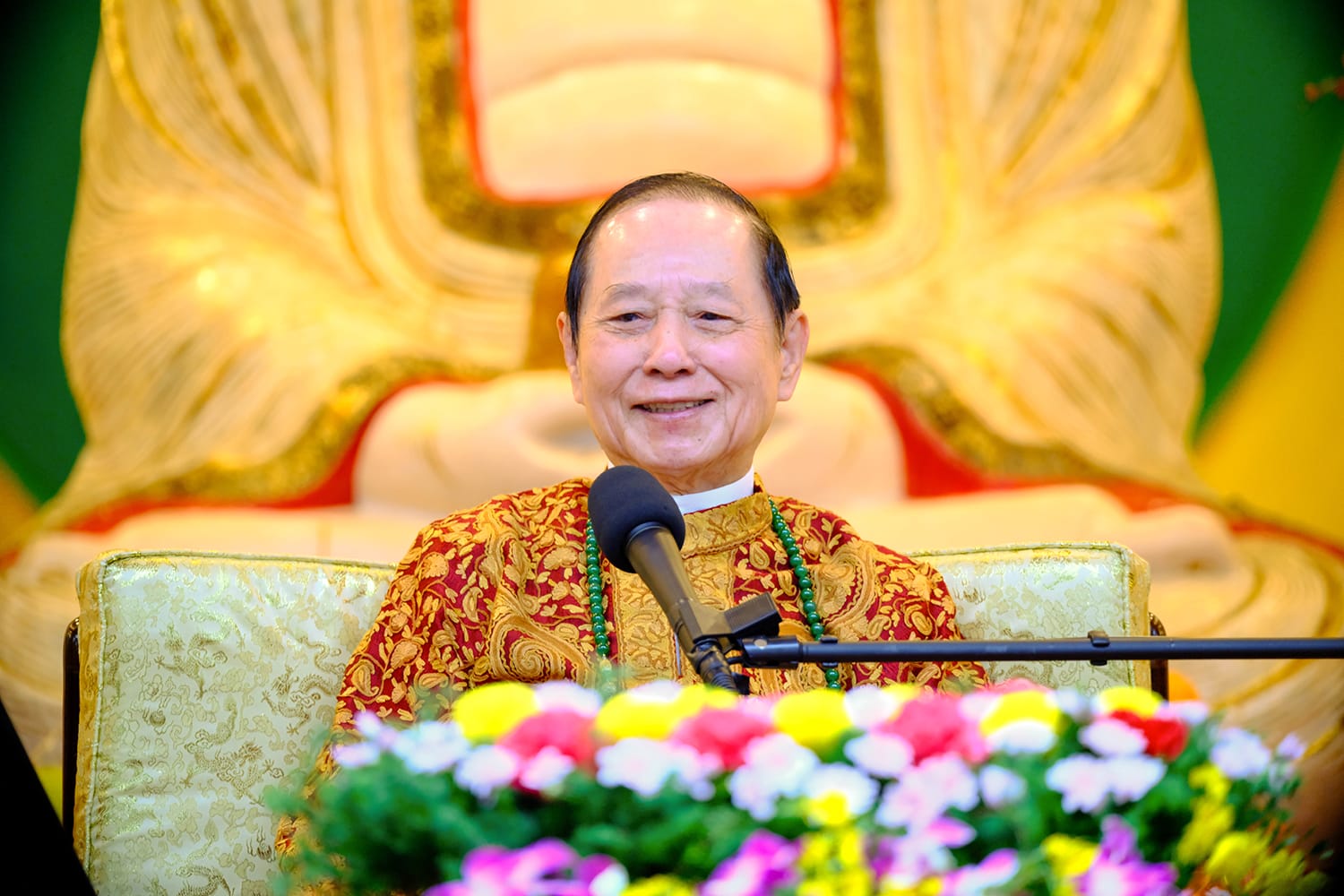 關西藥師佛禪寺2025藥師佛聖誕法會　妙天禪師開示：智慧是一種能量