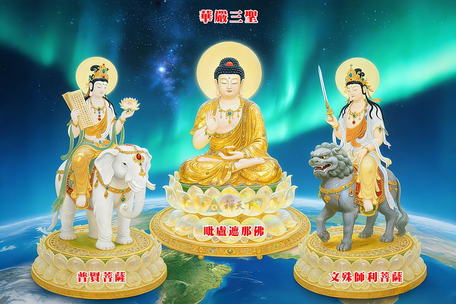 華嚴菩薩　一切即一，萬法歸心