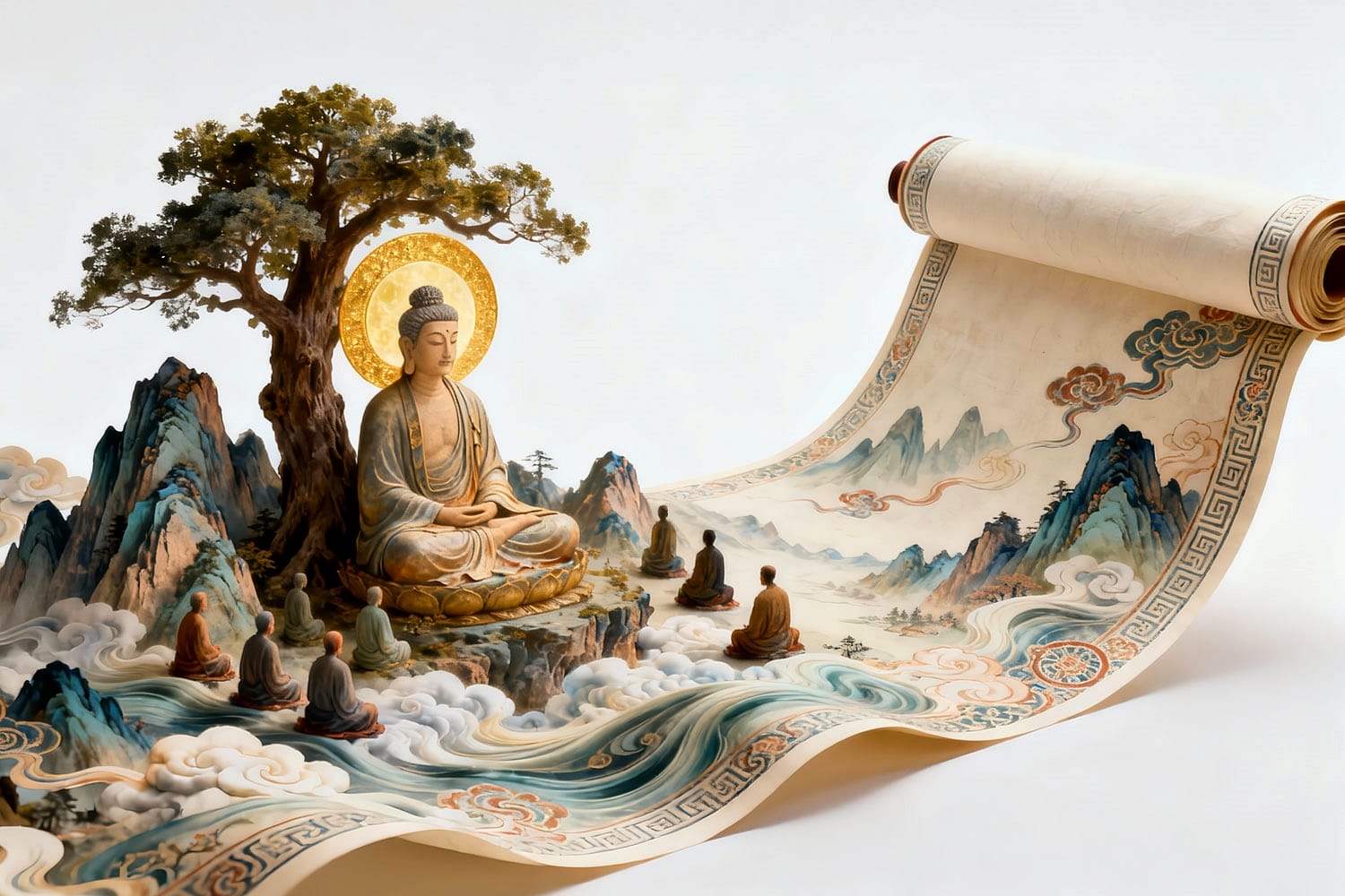 禪宗第十五代祖師迦那提婆尊者：於法實無證　無終亦無始