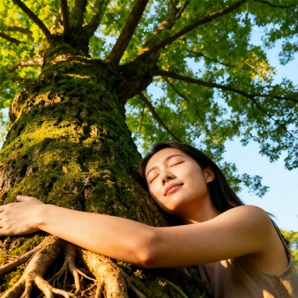 250快樂生活：以大自然為師　抱樹找回平靜自在