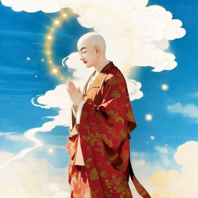 禪宗第十六代祖師羅睺羅多尊者：「法非有無相　內外云何起」