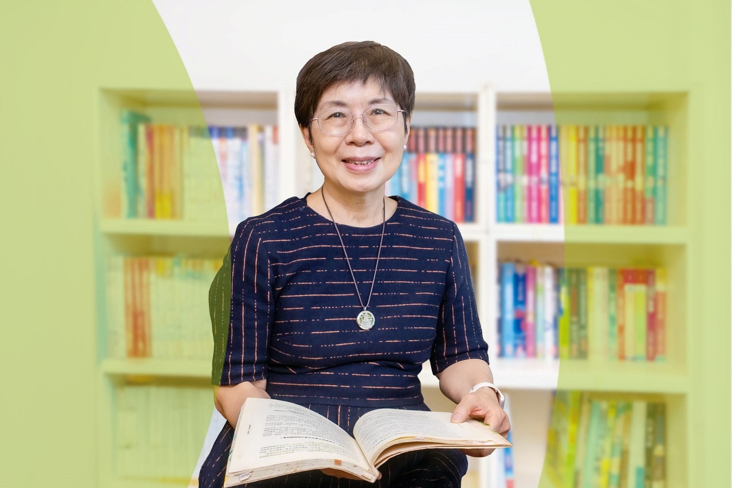 李苑芳為愛朗讀　用故事溫暖孩子的心