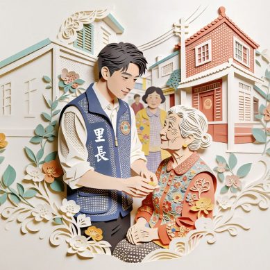 里長的關愛　里民銘記在心