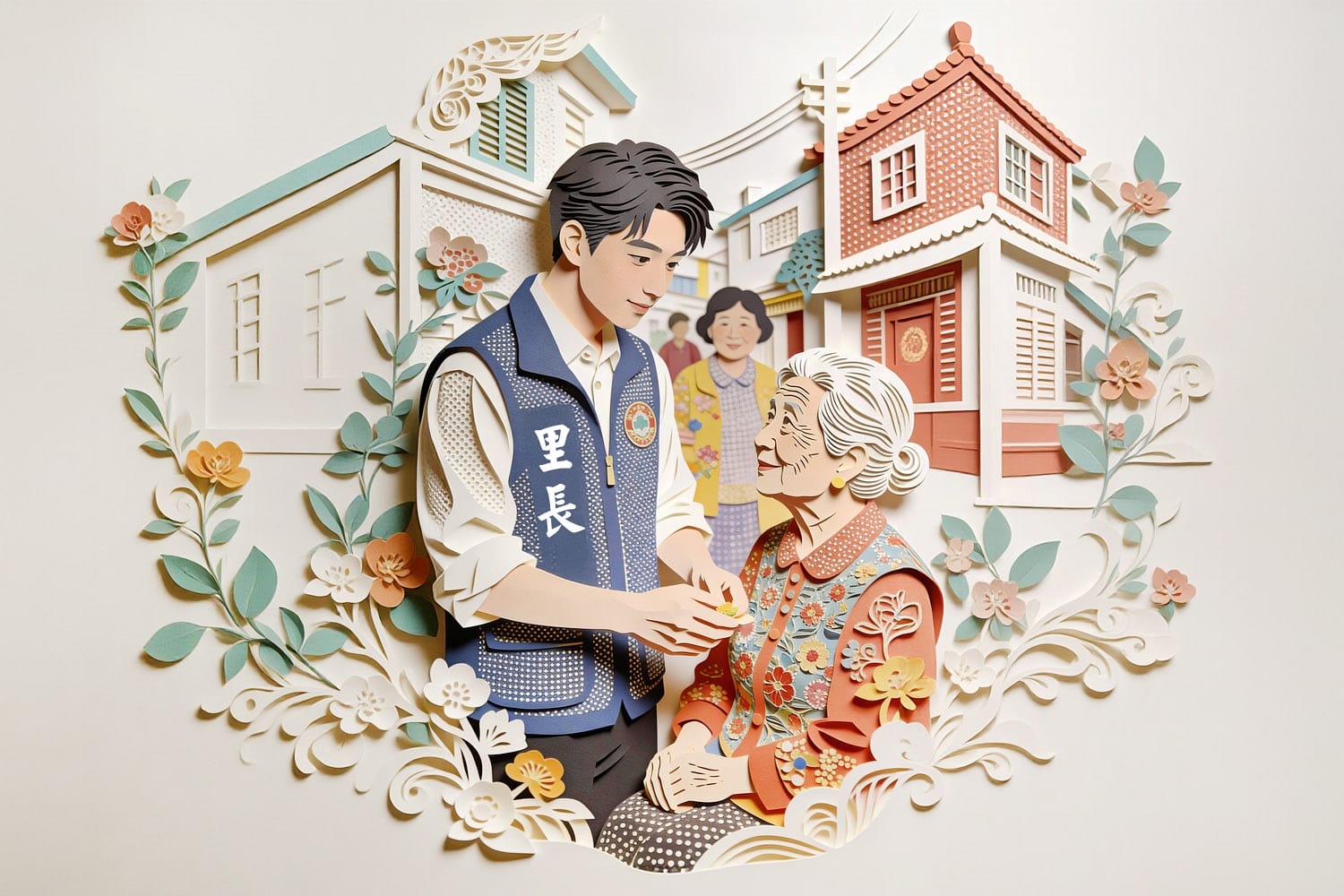 里長的關愛　里民銘記在心