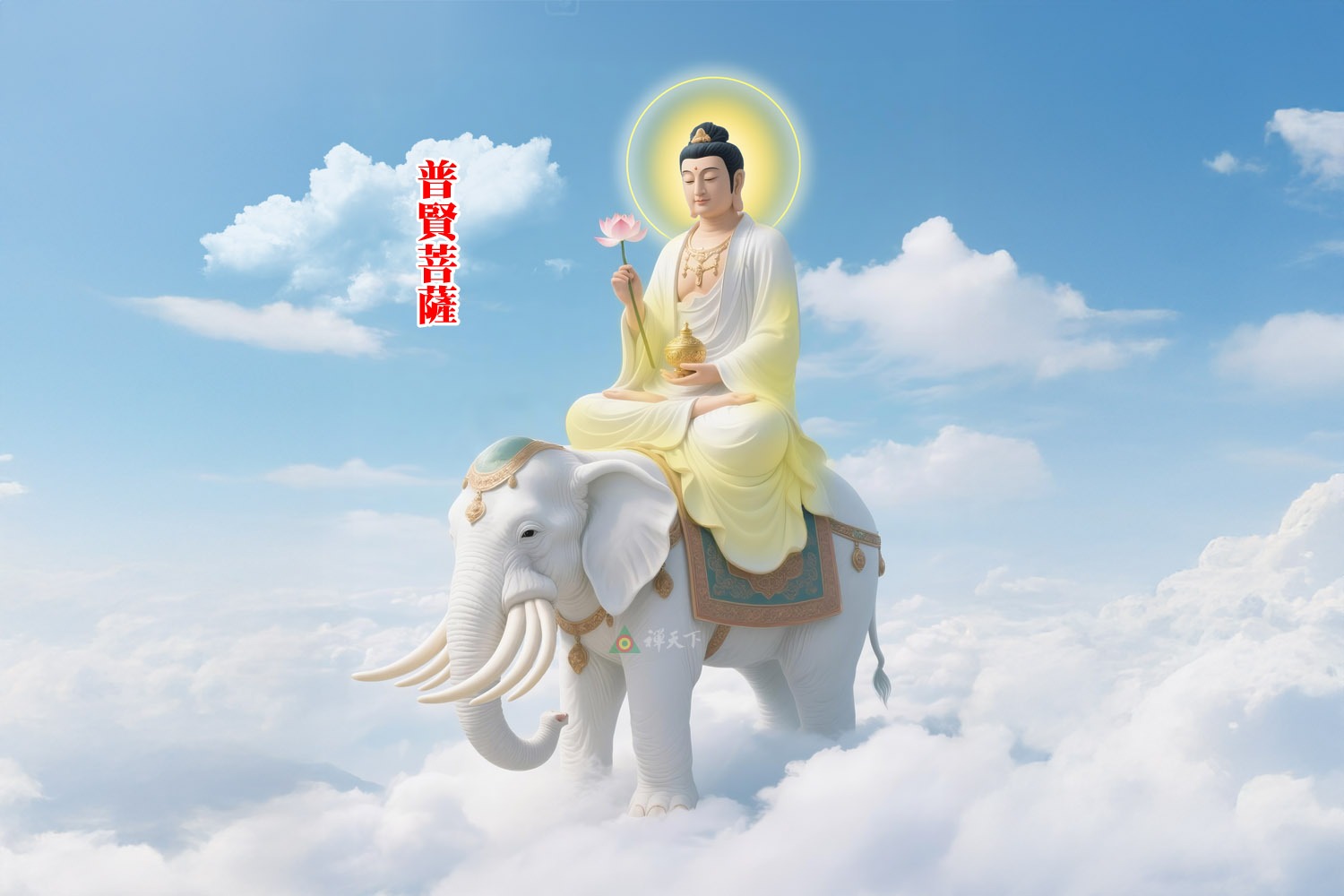 普賢菩薩　十大願王，以願導行