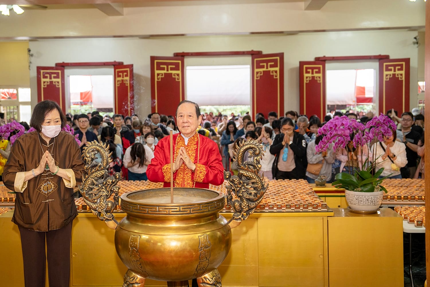 關西慈航觀音禪寺恭祝觀世音菩薩聖誕　妙天禪師開示：修行要把佛經和見證統合起來