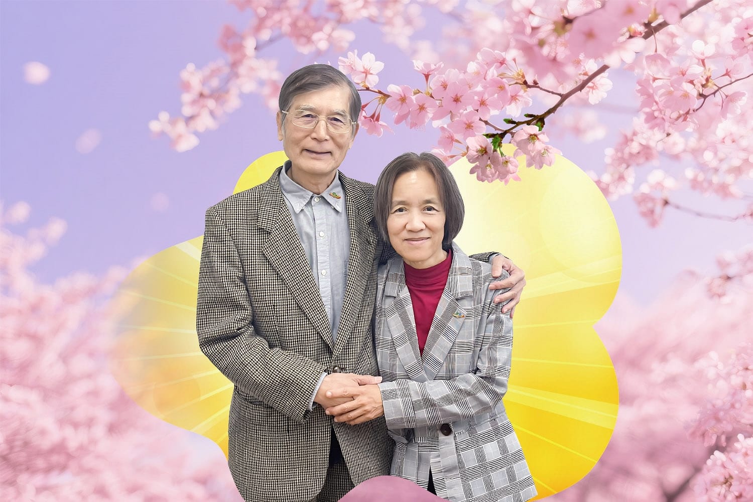 恩愛夫妻修禪　清淨創造美滿