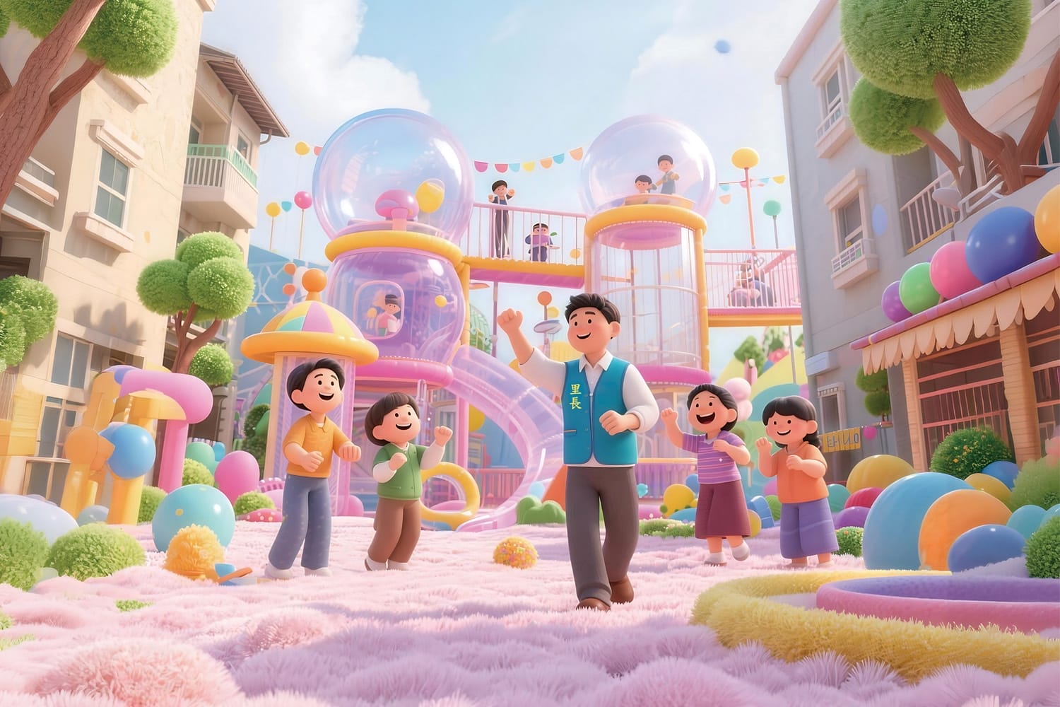 打造樂活社區　里長有巧思