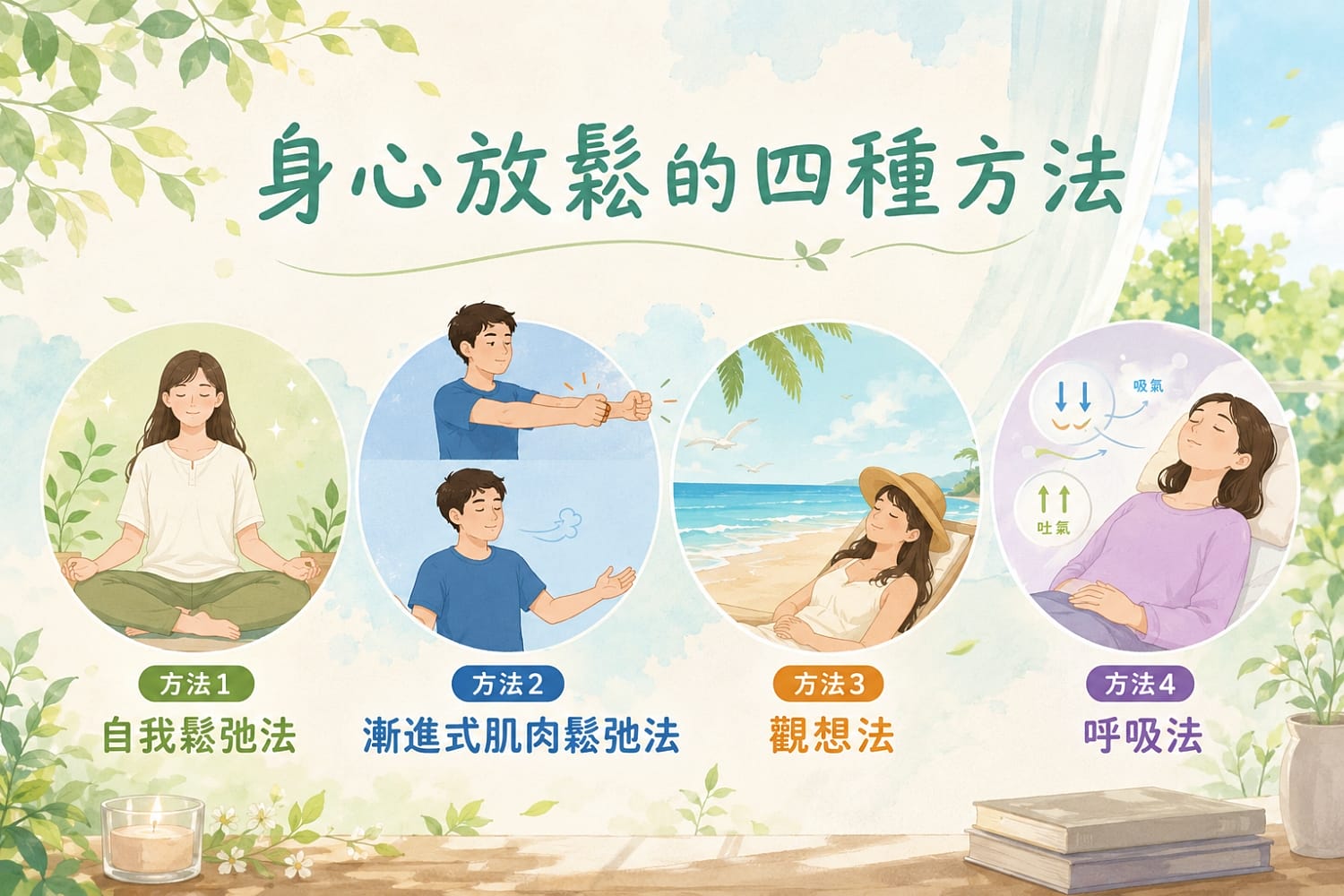 失眠？醫師推薦的4種身心鬆馳法